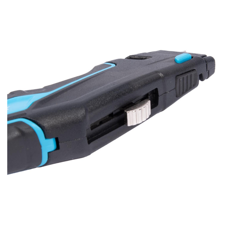 XTline XT19130 Nůž výsuvný bezpečnostní + náhradní břity, SK4, 19 mm