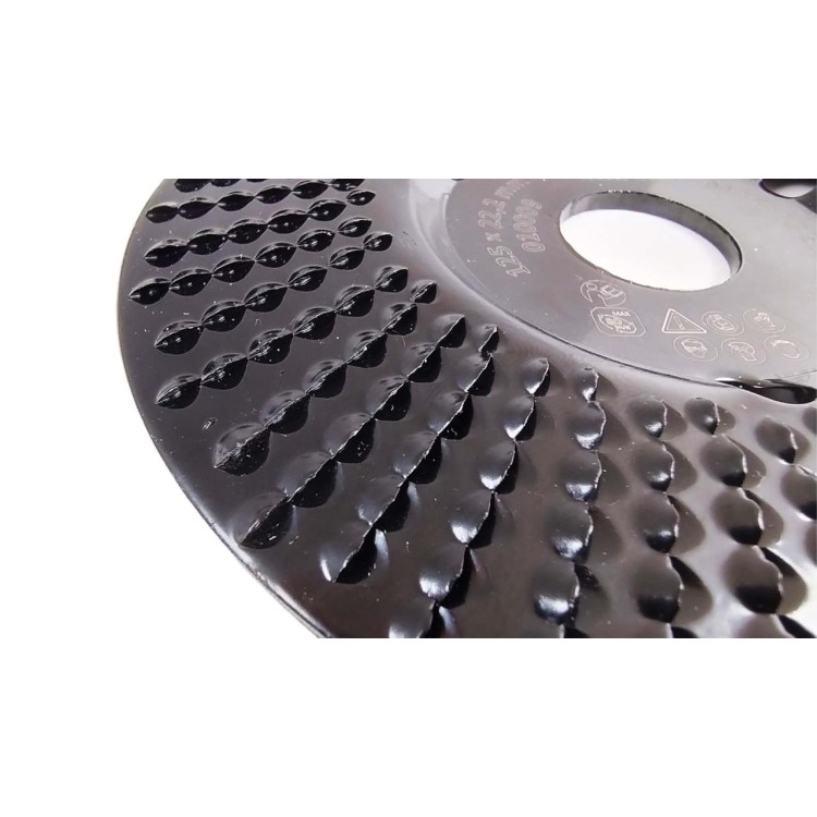 MAGG Profi 010009 - Rašple rotační 125x22,2mm - 3 mm