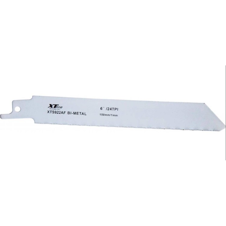 XTLINE XTS922AF Pilový list mečový HSS Bimetal 152x19x0,9mm 1bal 5ks