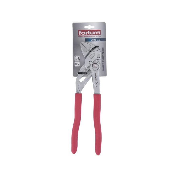 FORTUM 4770212 Klíč klešťový stavitelný, 260mm, CrV