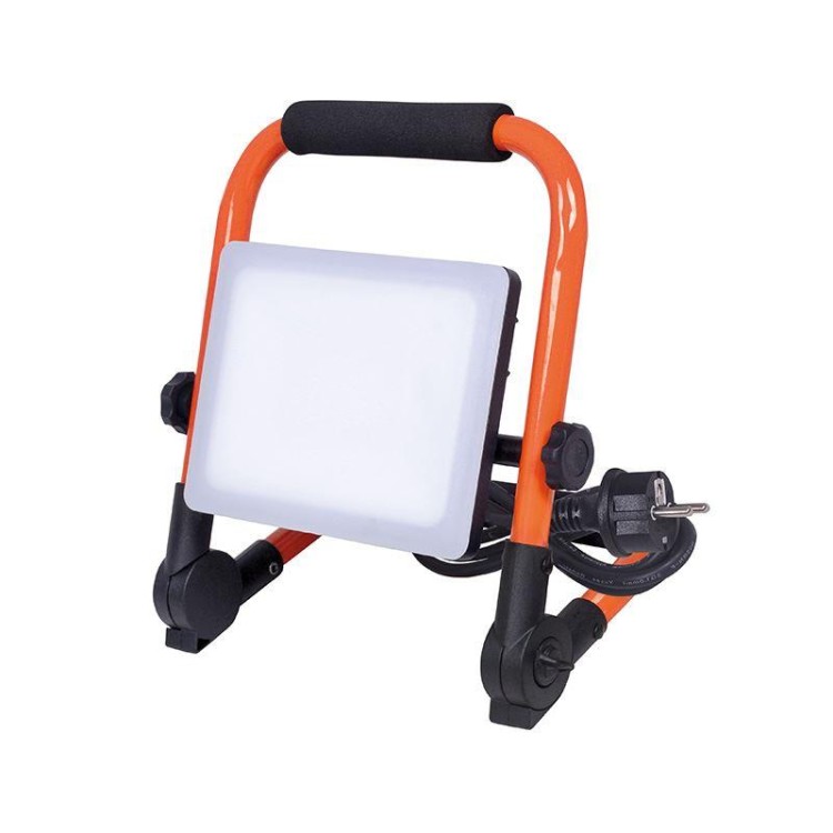 SOLIGHT WM-30W-FEQ LED reflektor se sklopným stojanem, 50W, kabel se zástrčkou