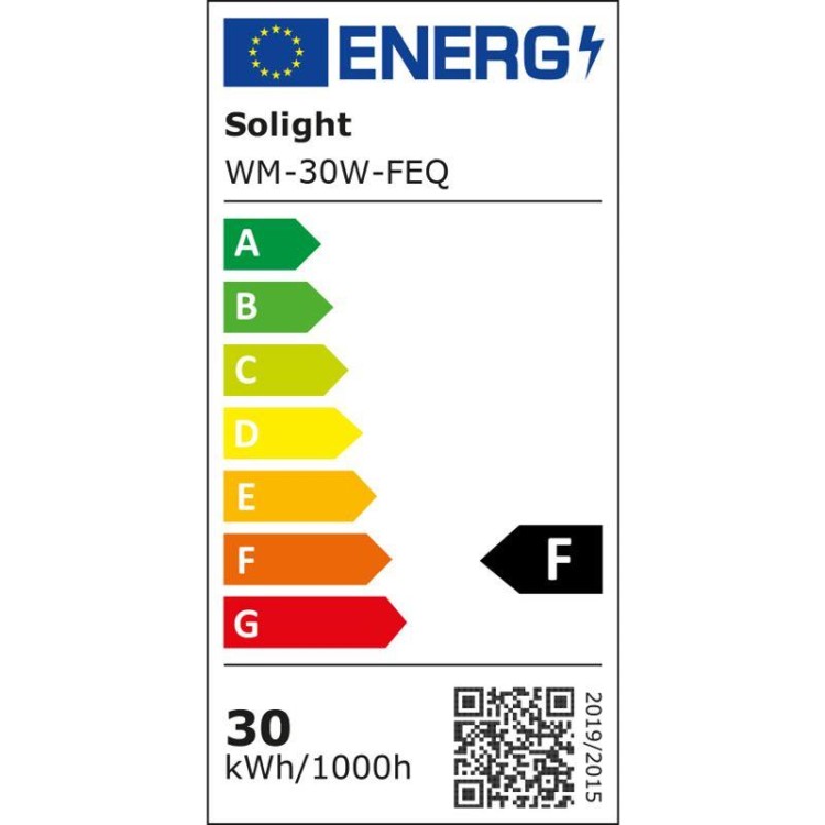 SOLIGHT WM-30W-FEQ LED reflektor se sklopným stojanem, 50W, kabel se zástrčkou