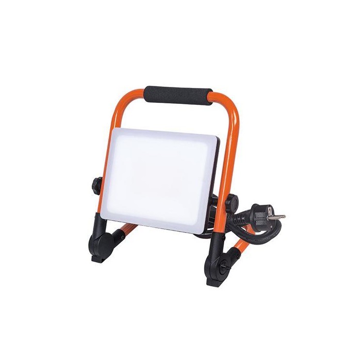 SOLIGHT WM-50W-FEQ LED reflektor se sklopným stojanem, 50W, kabel se zástrčkou