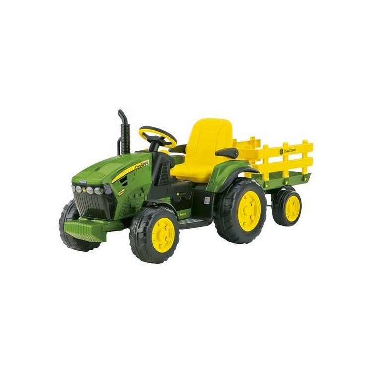 John Deere IGOR0047Li Traktor elektrický John Deere s vlekem a radiem Lithium 33