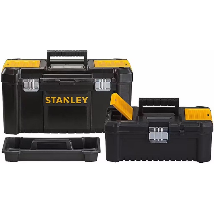 STANLEY STST1-75772 Set boxů 48x25x25cm + 32x19x13cm kovová přezka