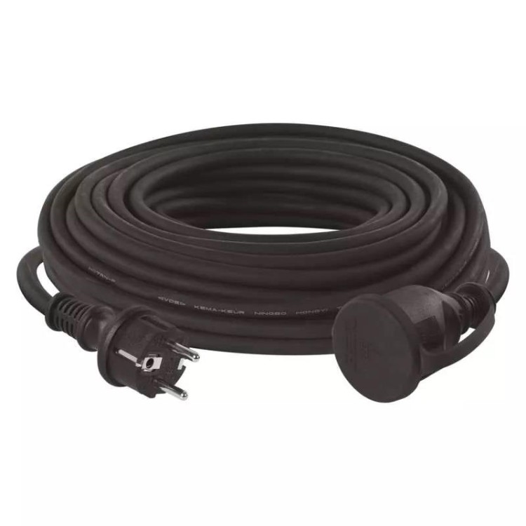 Emos P01725R Kabel prodlužovací venkovní 25 m / 1 zásuvka/guma-neopren/230 V