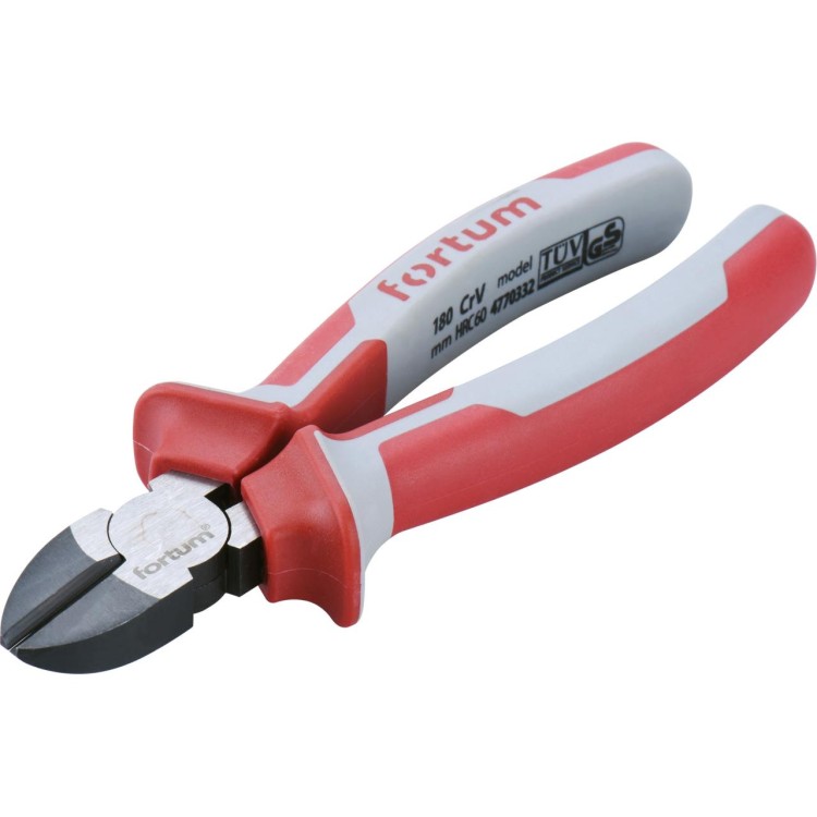 Fortum 4770332 Kleště štípací boční, 180mm, 61CrV5