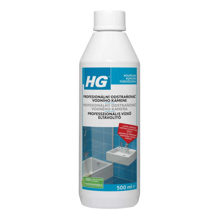 HG1000527 Profesionální odstraňovač vodního kamene 500 ml