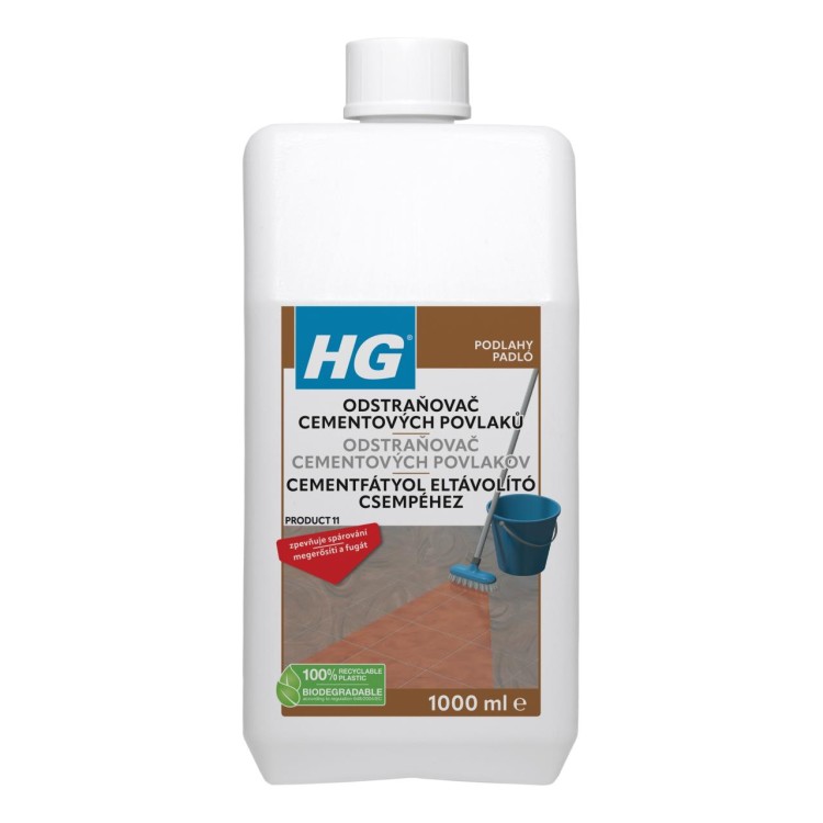 HG101 odstraňovač cementových povlaků 1L