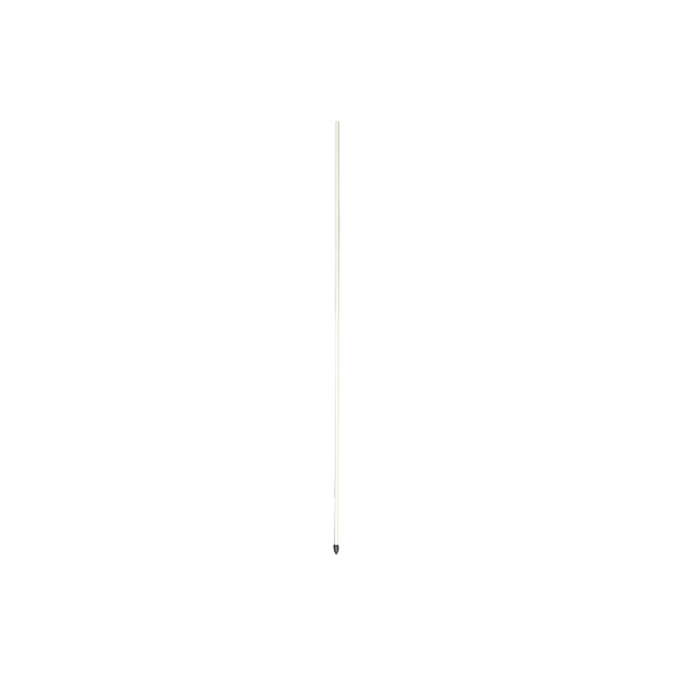 Tyč pro elektrické ohradníky sklolaminátová 115 cm kovová špička