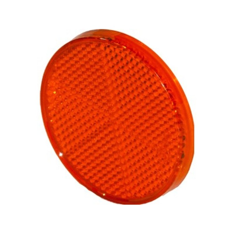Odrazka červená samolepící průměr 60 mm