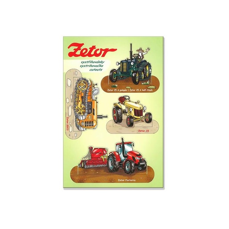 Vystřihovánky Zetor