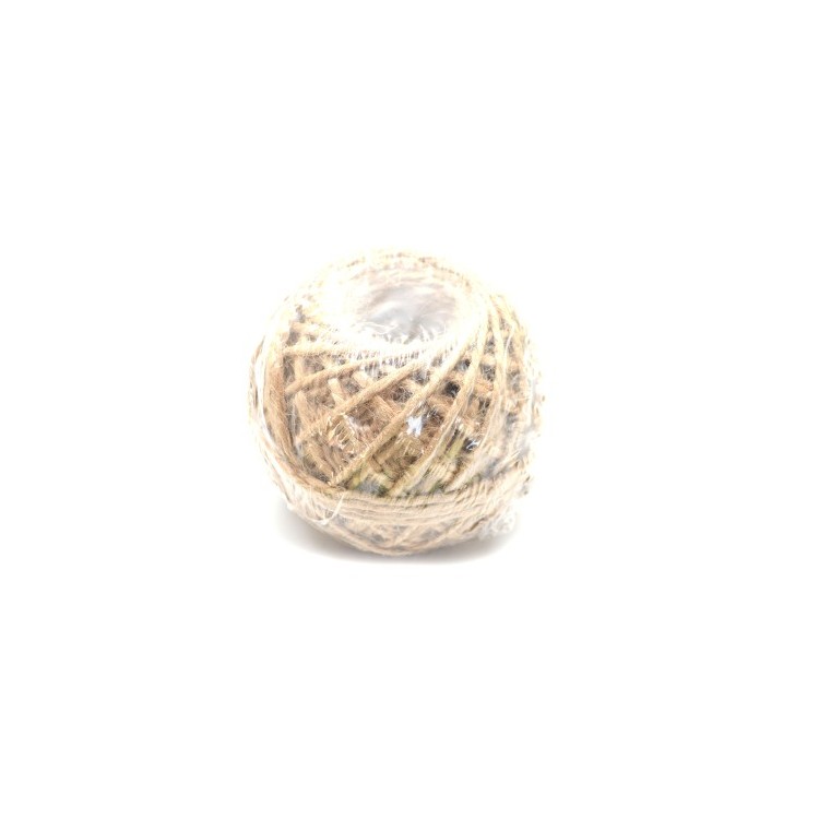 Motouz jutový pr. 3,5 mm, klubko 200 g