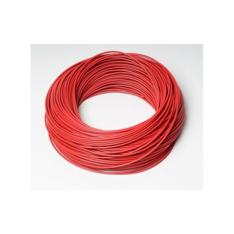Kabel CYA 6,0 červený