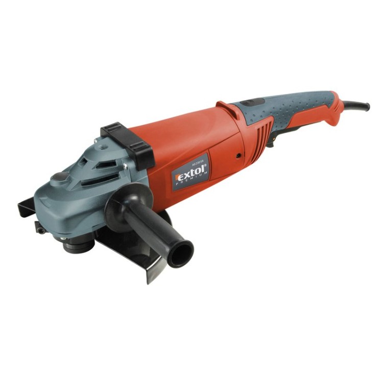 EXTOL PREMIUM bruska úhlová, otočná rukojeť, 230mm, 2350W