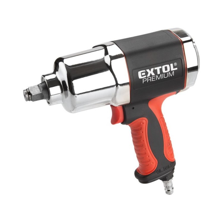 Utahovák pneu EXTOL PREMIUM 1/2", kompozit,  680Nm
