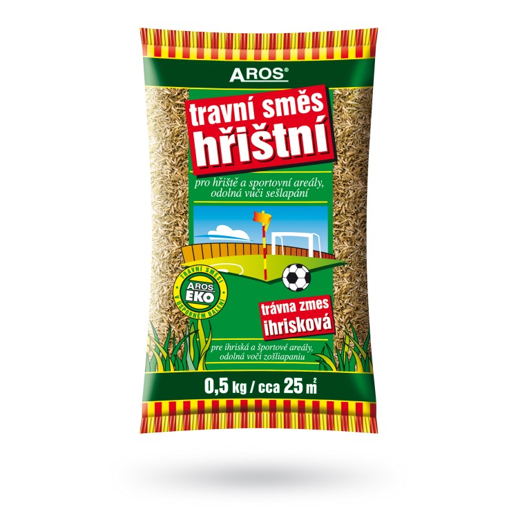 Travní směs AROS-EKO hřištní  0,5 kg