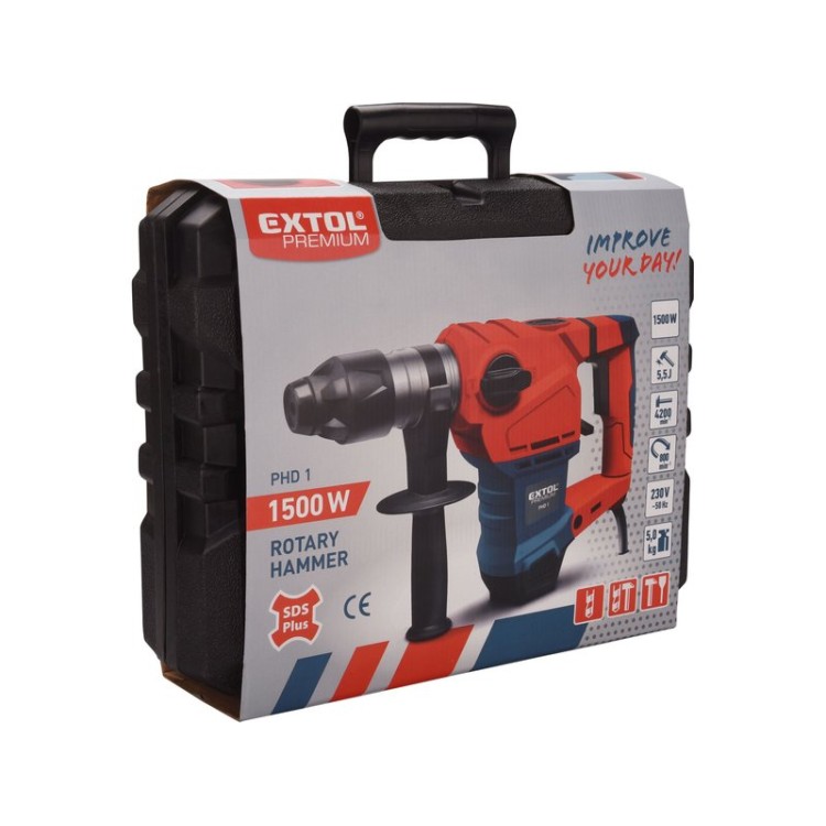 EXTOL PREMIUM kladivo vrtací, SDS plus, 5,5J