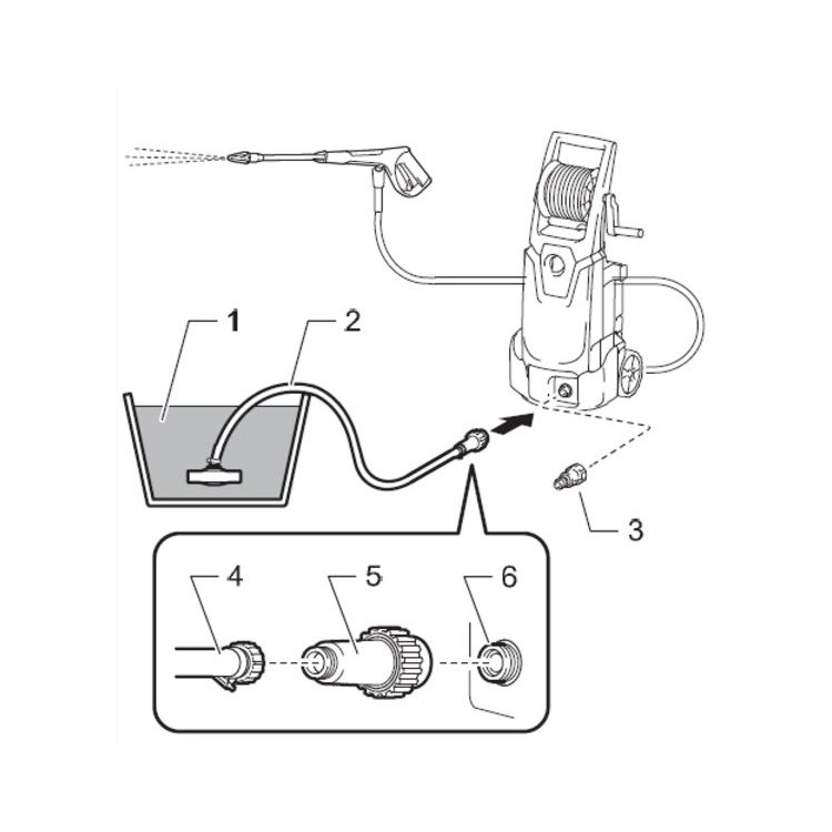 MAKITA Hadice nasávací pro HW1200/1300