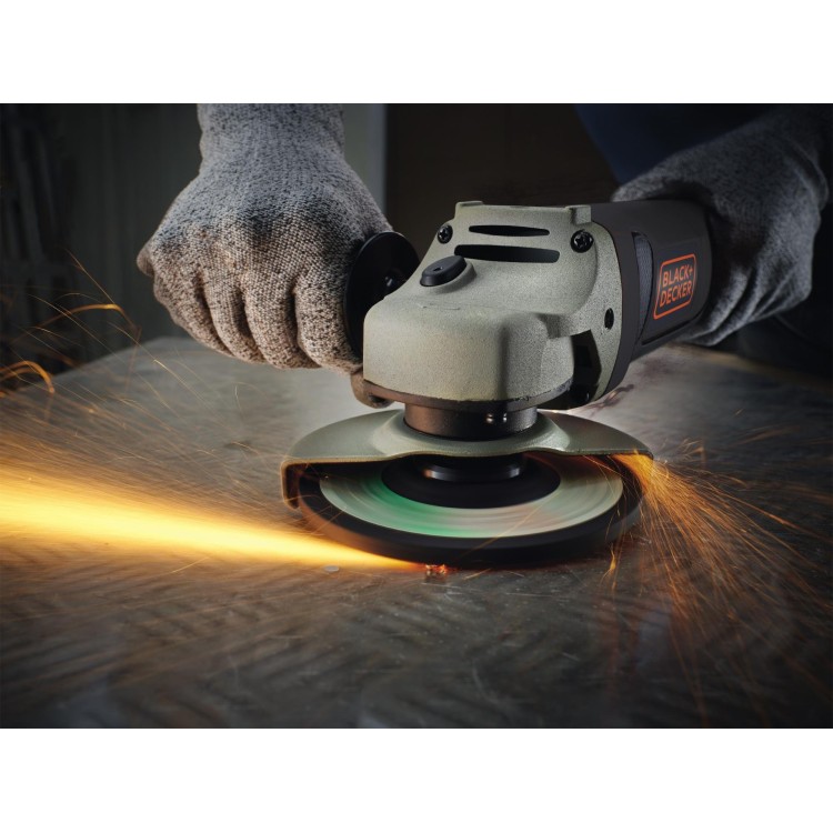 BLACK&DECKER KG1202 Bruska úhlová 125mm 1200W