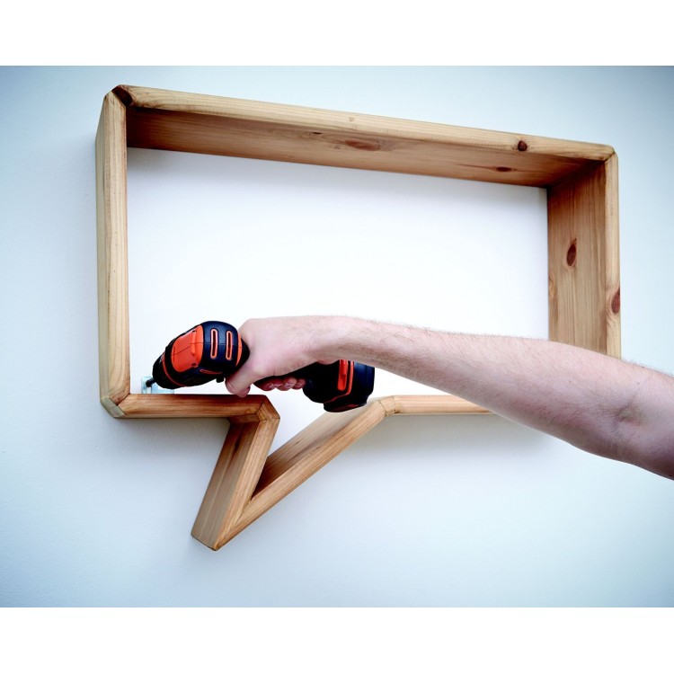 BLACK&DECKER BDCDD12B Akušroubovák 10,8V/1,5Ah Li-Ion 2x Aku