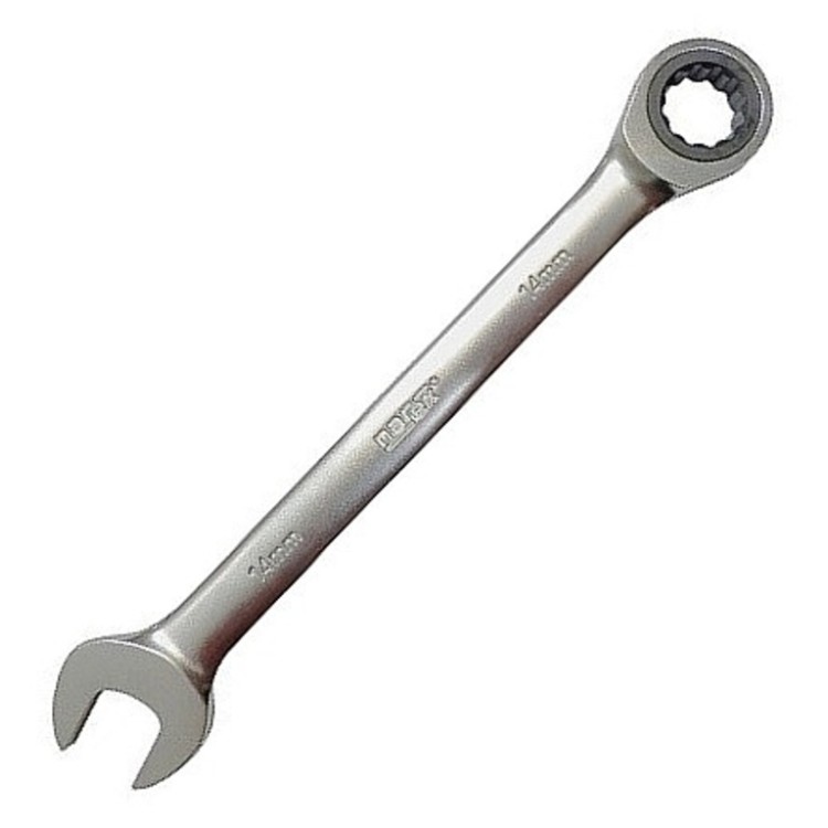 NAREX 443000892 Klíč 15mm ráčnový očkoplochý DIN3113