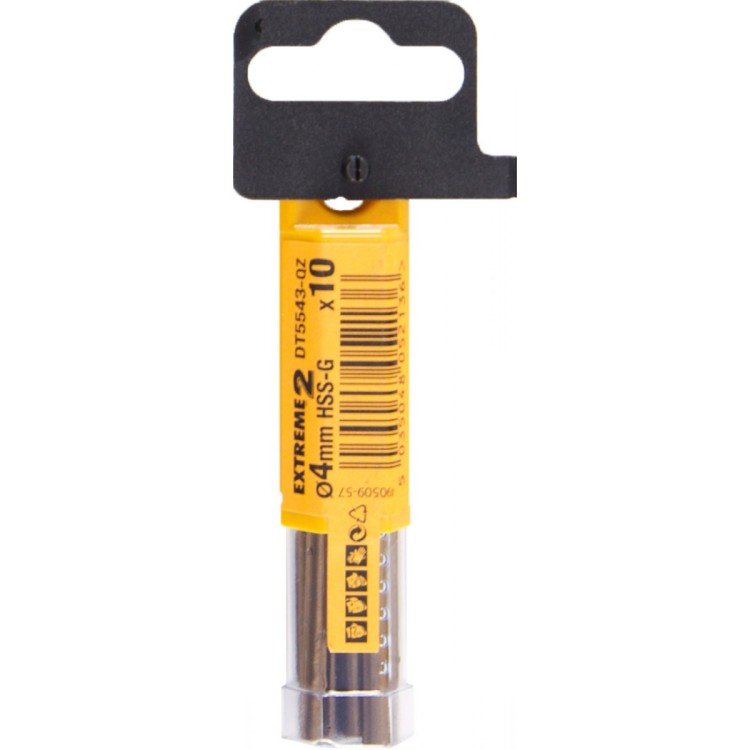 DEWALT DT5543 Vrták do kovu  4,0x75 EXTREME2