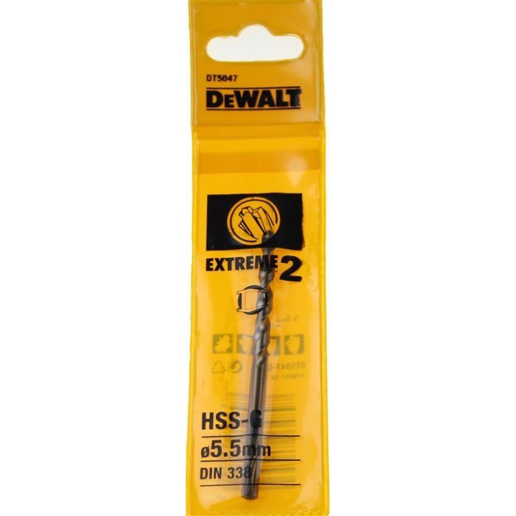 DEWALT DT5047-QZ Vrták do kovu 5,5x93 EXTREME 2 HSS-G