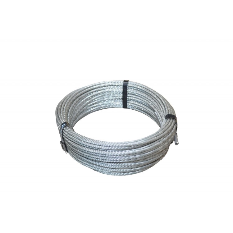 INTERFORST 330080040ZN Lano ocel. 8mm 40m/TD Seal 114 dr.ZN