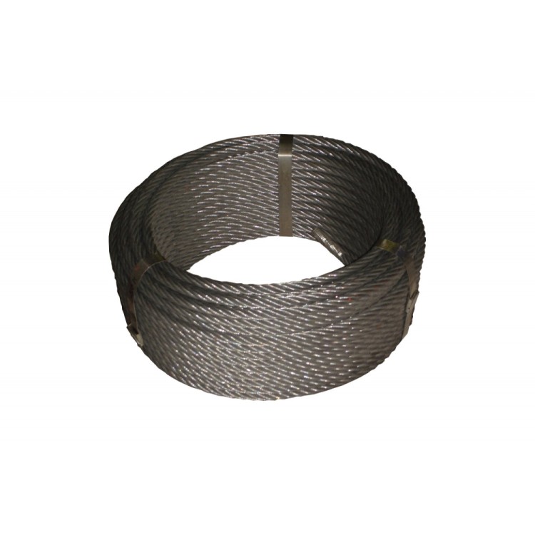 INTERFORST 330110050 Lano ocel. 11,2mm 50m/TD Seal 114 drátů