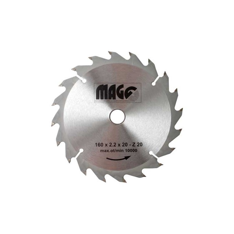 MAGG 9116020 Kotouč pilový 160x2,2x20-20z sš