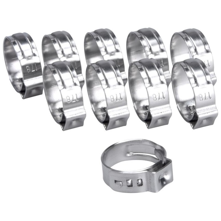 Spona na hadici, pr.17,8mm, INOX