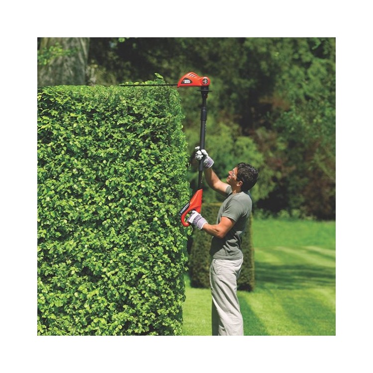 BLACK&DECKER GTC1843L20 aku 18V/2Ah teleskopické nůžky na živý plot