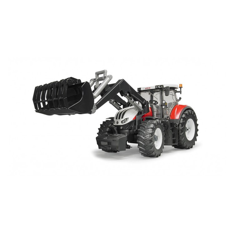 Traktor Steyr TERRUS + nakladač Bruder 03181