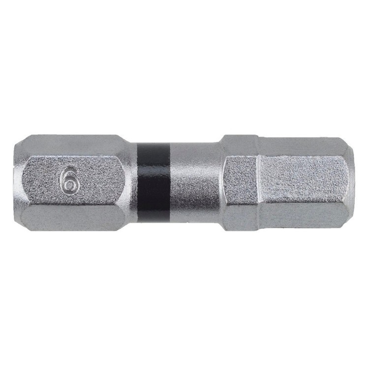 NAREX 65404475 Bit imbus H6x25mm Black (2ks)