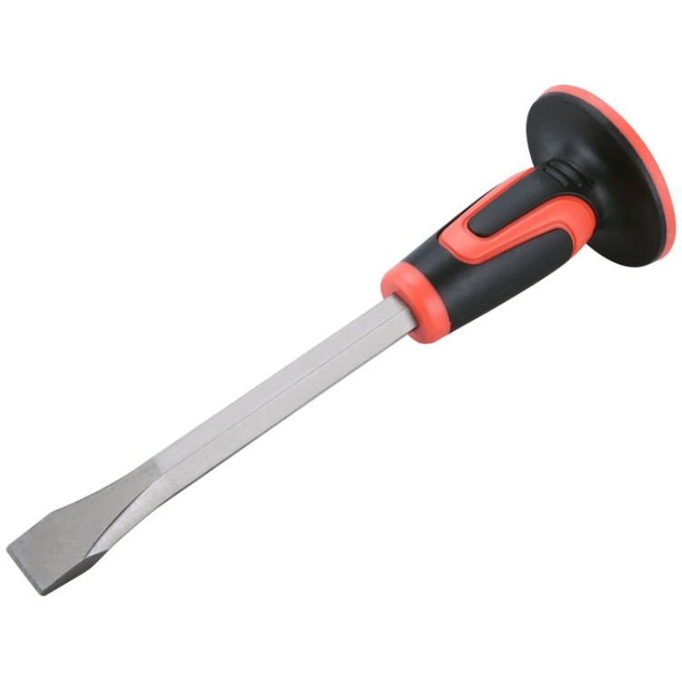 Extol PREMIUM sekáč plochý , s plast. chráničem, 300x16mm, Crv