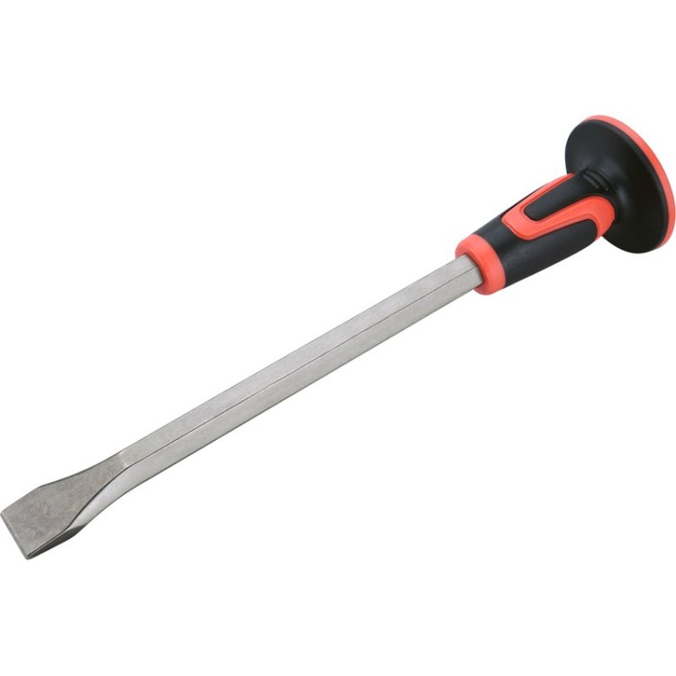 Extol PREMIUM sekáč plochý , s plast. chráničem, 400x19mm, Crv