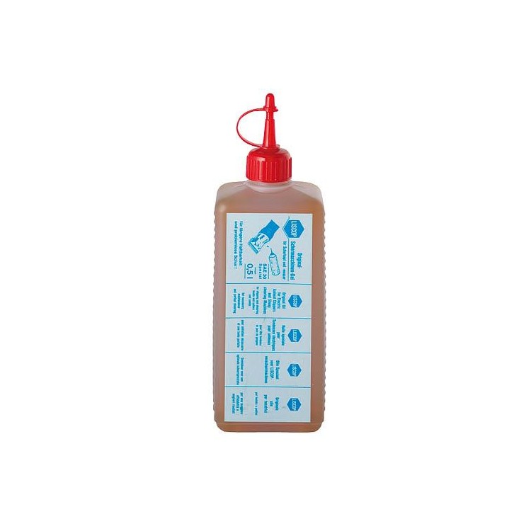 Olej pro mazání nožů a převodů 500 ml.