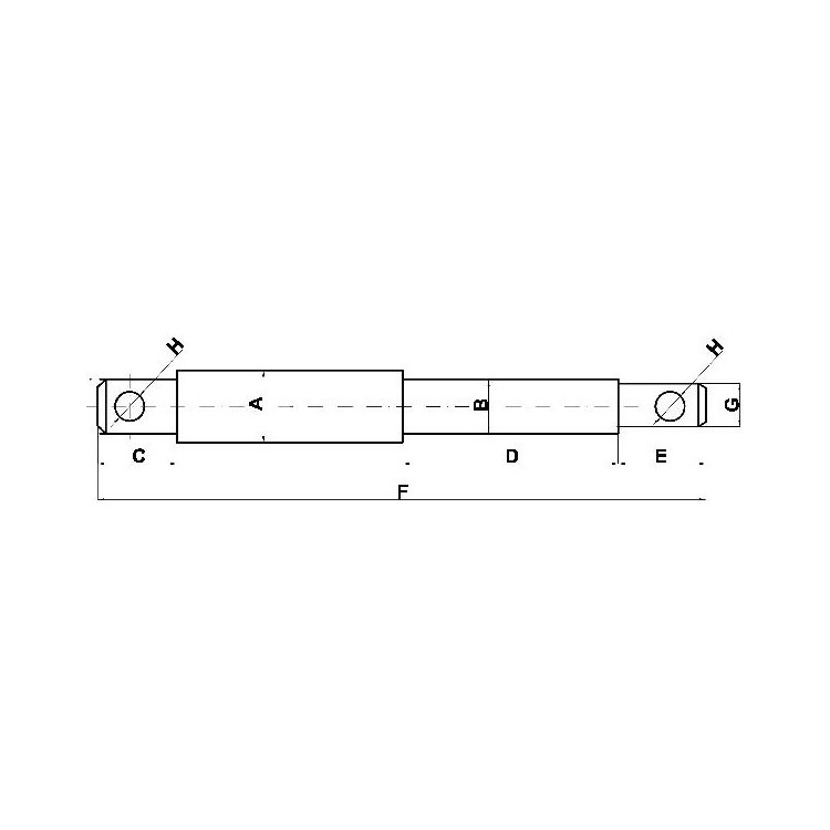Hlava tažná otočná L=133x44 - pr.52mm, 10t