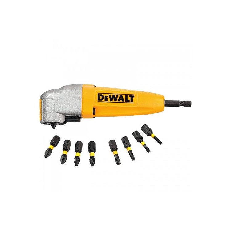 DeWALT pravoúhlý šroubovací nástavec + sada torzních bitů