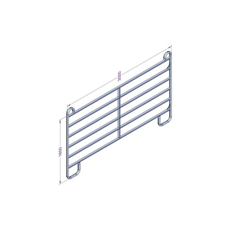 Panel Texas 3 m  rozměr 1600x3000 mm