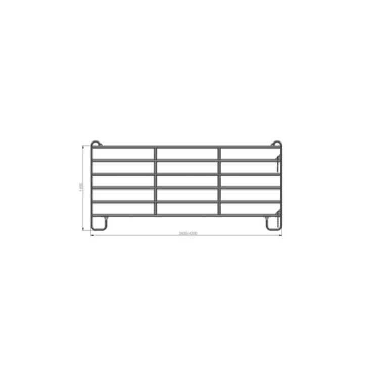 Panel Texas 4,2 m  rozměr 1600x4200 mm