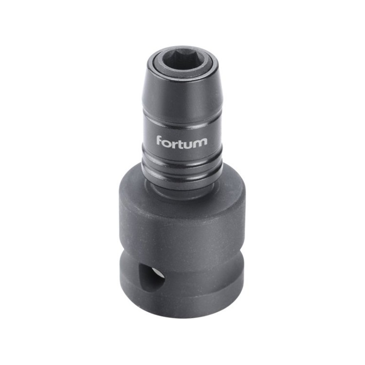 Adaptér rázový 1/2" čtyřhran na hroty 1/4"