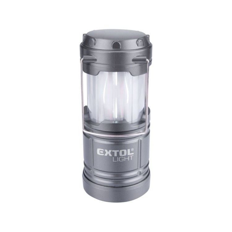 EXTOL LIGHT Lucerna teleskopická LED, 75lm/plamen