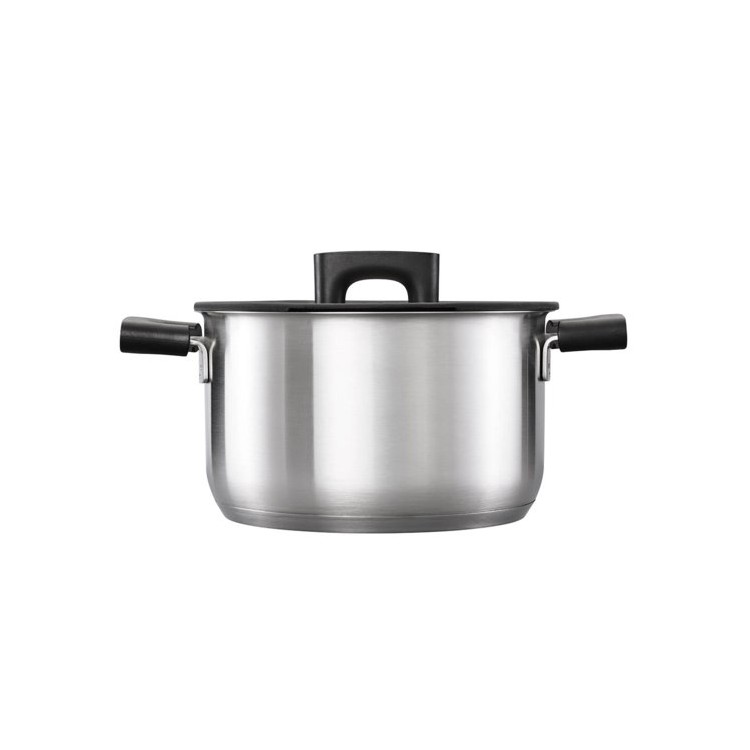 FISKARS Hrnec 20cm s pokličkou 3,5l nerez