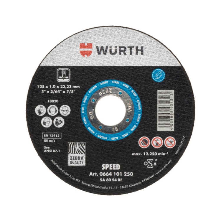 WÜRTH Kotouč řezný 150x1,6x22,2 mm