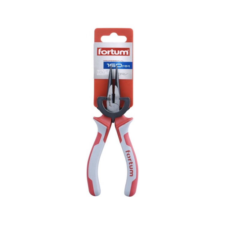 FORTUM 4770311 Kleště půlkulaté přímé, 160mm