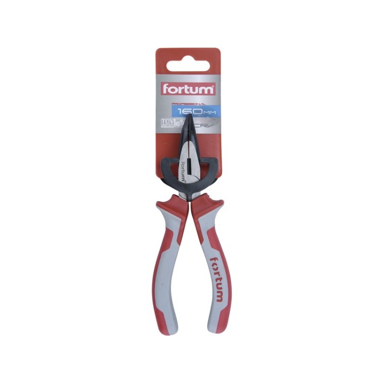 FORTUM 4770321 Kleště půlkulaté zahnuté, 160mm