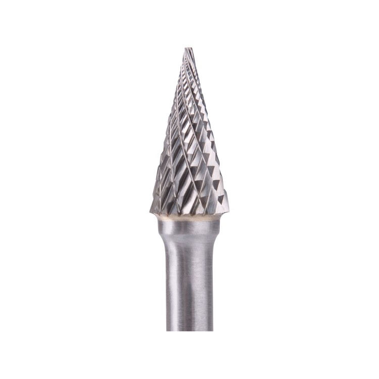 Fréza karbidová konická-jehlan pr.10x20mm/stopka 6mm
