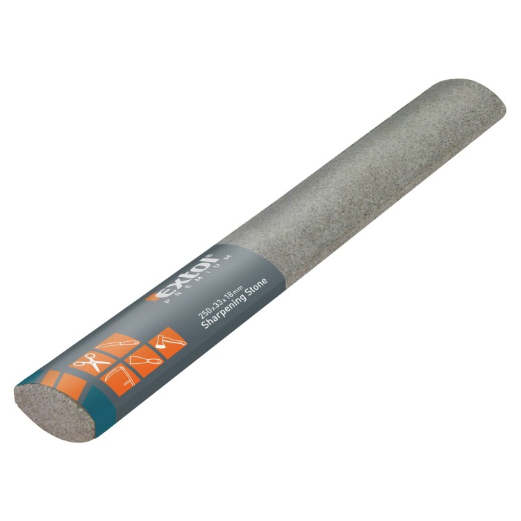Brousek elipsovitý 250x33x18mm